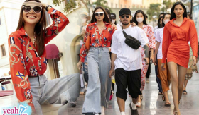 Thanh Hằng cùng dàn mẫu bất ngờ trước sàn catwalk dài cả trăm mét nhưng ai cũng kêu 'siêu đã'