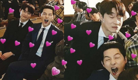 Dàn diễn viên 'Vincenzo' gây bão với loạt biểu cảm khó đỡ, Song Joong Ki tưởng ngầu lòi ai ngờ hài muốn xỉu