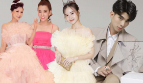 Cả showbiz hoá công chúa đẹp nao lòng trong những thiết kế của Nguyễn Minh Công