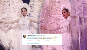 Khánh Vân được Miss Universe 2018 dự đoán 'Kén Em' loạt vào Top 6 National Costumes