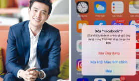 Diễn viên Quốc Trường như 'lánh thị phi' khi công khai xóa Facebook và Messenger trên điện thoại