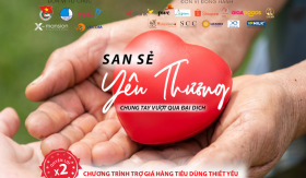 “San sẻ yêu thương, chung tay vượt qua đại dịch” - chương trình trợ giá hàng tiêu dùng thiết yếu cho người dân lên đến 50%