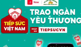 Now mang 2.000 phần quà hỗ trợ các hoàn cảnh khó khăn trong dịch COVID-19