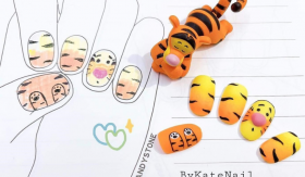 Nail handmade vẽ hoạt hình Disney - Công Chúa & Anime