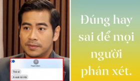 Drama lại 'lật kèo': Lộ tin nhắn diễn viên Thanh Bình xin người tình dừng lại sau phủ nhận quan hệ yêu đương?