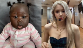 Em bé da màu quay clip Tiktok 'sương sương' 10 giây mà có gần 150 triệu view, vượt mặt cả Rosé (Black Pink)
