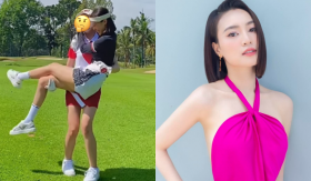 Ninh Dương Lan Ngọc check-in sân golf, tình tứ với nhân vật này khiến fan thích thú