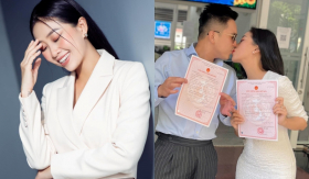 Liêu Hà Trinh khoe giấy đăng ký kết hôn cùng bạn trai Việt kiều, ngày cưới đã cận kề?