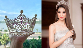Phạm Hương đăng tải ảnh vương miệng, úp mở việc sắp trở lại showbiz