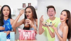 Á hậu 5 Cambodia phải livestream bán khô gà trong hoạt động đầu tiên trong nhiệm kì, netizen thở phào: 'May cho Thùy Tiên'