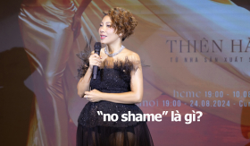 Hà Trần: Mọi người đang hiểu sai từ 'no shame', đã liên lạc với Tùng Dương để giải thích nhưng chưa nhận được phản hồi