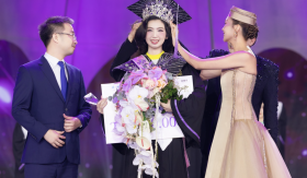 Sinh viên trường y đăng quang Hoa khôi Sinh viên Việt Nam 2024, netizen trầm trồ trước vương miện độc lạ