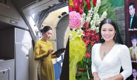 Hoa hậu hàng không Loan Vương hỗ trợ NSƯT Ngọc Huyền tìm lại điện thoại bị thất lạc