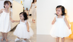 Ái nữ Đông Nhi- Ông Cao Thắng xinh như búp bê trong tiệc sinh nhật