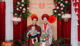 Lễ vu quy đậm chất miền Tây của Hồ Quang Hiếu - Tuệ Như, được fan khen ngợi vì một điều