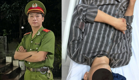 Diễn viên Thái Anh nhập viện vì tai nạn trường quay