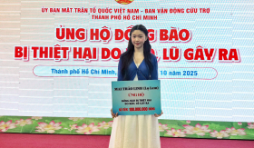 Mai Thảo Linh: Gen Z 'tài sắc vẹn toàn' của showbiz Việt, dùng tiền tự kiếm quyên góp 100 triệu cho đồng bào