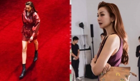 Thanh Hằng tất bật chạy show cuối năm