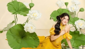 Miss Asia USA America - Michelle Hồ: Tôi xúc động khi được mặc áo dài