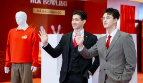 Gấp đôi visual trước màn kết hợp giữa Ma Ran Đô và Trần Ngọc Vàng diện vest lịch lãm đảm nhận vai trò first face