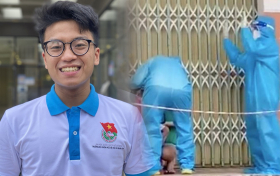 Gặp Lưu Hải Phong, chàng tình nguyện viên nhảy múa giúp em bé lấy mẫu xét nghiệm 'gây bão' mạng xã hội