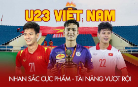 'Sốc visual' với dàn hot boy sân cỏ tuyển U23 Việt Nam: Nhan sắc cực phẩm, tài năng vượt trội