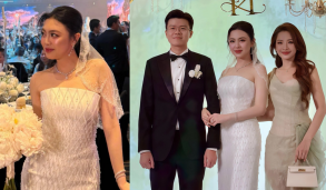 Choáng ngợp tiệc cưới phủ hoa tươi của Phan Hoàng và tiểu thư gia tộc nghìn tỷ