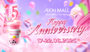 Aeon Mall Hà Đông Sinh Nhật Lần Thứ 5 Trendsetter Mọi Cuộc Chơi
