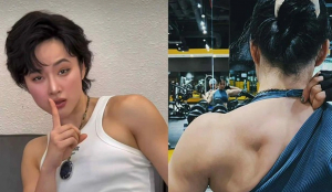 Hình ảnh Angela Phương Trinh khoe cơ bắp cuồn cuộn gây sốt mạng xã hội