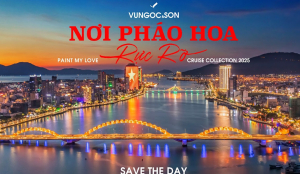 VUNGOC&SON biến cảng sông Hàn thành sàn runway