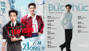 Noo Phước Thịnh - Đức Phúc bất ngờ hủy show trước 3 ngày diễn ra