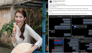 Á hậu Quỳnh Châu bức xúc khi mua hàng cứu trợ gặp người bán thiếu uy tín: “Tức sôi máu với thể loại này!”