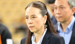 Madam Pang có phản ứng “căng” sau trận thua cay đắng của U22 Thái Lan, chỉ nói 3 từ đầy đau lòng