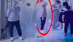 Camera trường học ghi lại cảnh một người đàn ông giả làm ông nội đến đón cháu, cái kết khiến phụ huynh rùng mình
