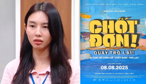Nàng hậu Nguyễn Thúc Thuỳ Tiên bị “xóa sổ” khỏi phim điện ảnh “Chốt đơn”