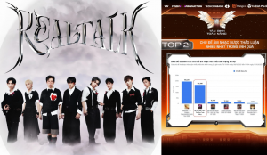 “Tân binh toàn năng” bùng nổ với REAL TALK, lọt Top 2 chủ đề âm nhạc được thảo luận nhiều nhất trong 24h qua