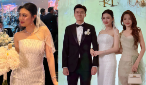 Choáng ngợp tiệc cưới phủ hoa tươi của Phan Hoàng và tiểu thư gia tộc nghìn tỷ