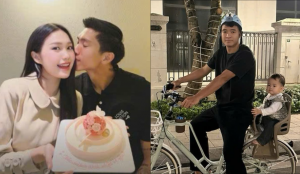 Đoàn Văn Hậu đón hội cầu thủ đến mừng sinh nhật vợ tại biệt thự chục tỷ mới tậu