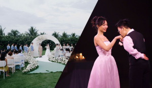 Dàn sao Việt đổ bộ đám cưới của Kai Đinh, Erik - Đức Phúc hát tình ca lãng mạn nhạc sĩ viết tặng vợ