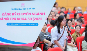 Màn chọn chuyên ngành bác sĩ nội trú - 'đặc sản' không thể thiếu của Đại Học Y Hà Nội