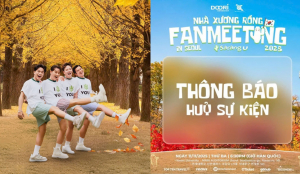 Fan meeting của Nhà Xương Rồng tại Seoul bất ngờ bị hủy