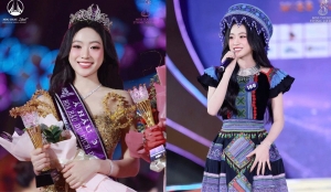 Dương Thị Thanh Trúc giành Á hậu 3 Hoa hậu Du lịch Dân tộc Việt Nam 2025