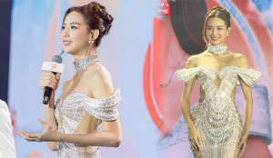 Nàng hậu tri thức chinh phục làng công nghệ, chiếm trọn spotlight với đầm xuyên thấu