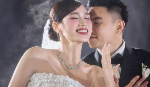 Tin nhắn lúc 4h sáng của chồng Hoa hậu Đỗ Thị Hà gây bão, dân mạng khen 'chú rể 100 điểm'