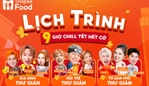 Nhập vai “chill guy”, “chill girl” cực đơn giản với ShopeeFood Tết Live 12.1