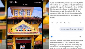 Người trẻ thêm yêu Sài Gòn - Chợ Lớn qua lăng kính Gemini Live trên Galaxy S25 Series