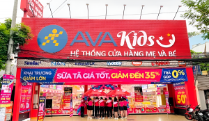 AVAKids: Chuỗi cửa hàng mẹ và bé cam kết chính hãng 100%