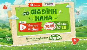 “Bữa Cơm Haha” - series phái sinh mới của Gia Đình Haha kết hợp với Shopee khiến dân mạng rần rần vì quá dễ thương