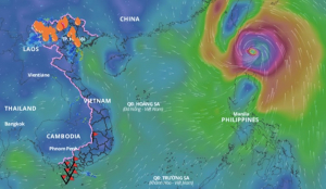 Biển Đông sắp hứng chịu 2 cơn bão mới, dự báo những khu vực bị ảnh hưởng
