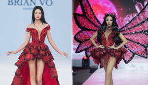Bùi Xuân Hạnh làm vedette trong BST mới của NTK Brian Võ: Lấy cảm hứng từ trăng máu và nữ thần Hy Lạp